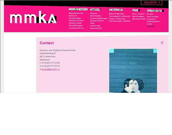 Snapshot van deze website