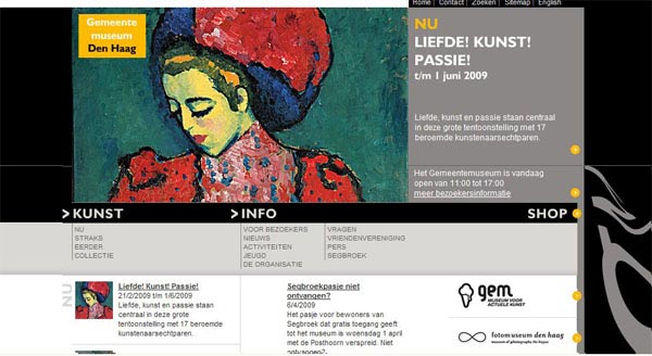 Snapshot van deze website