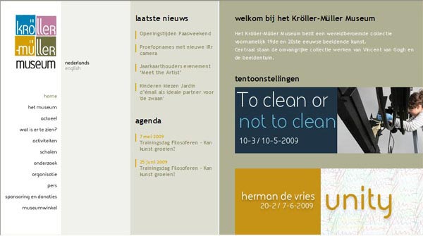 Snapshot van deze website