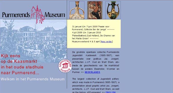 Snapshot van deze website