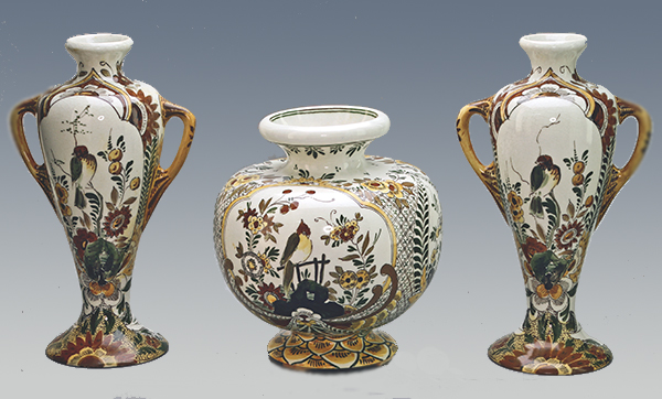 Nr.: 362, On offer 3 PZH vases