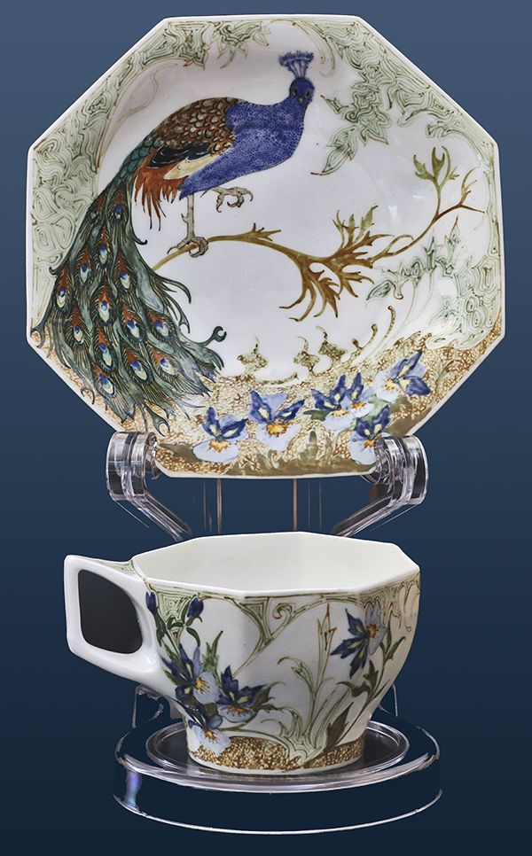 Nr.: 367, Reeds verkocht : Rozenburg Eierschaal Kop + schotel