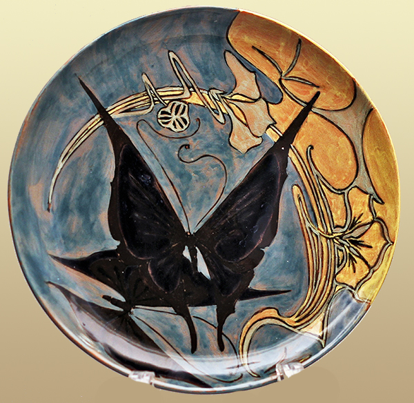 Nr.: 395, Reeds verkocht : Rozenburg wandbordje