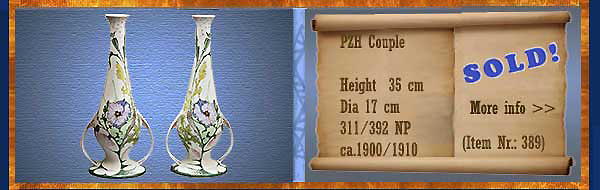 Nr.: 389, On offer decorative pottery of PZH