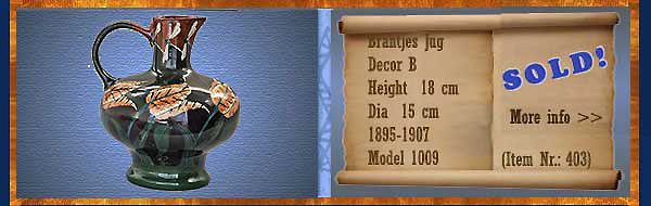 Nr.: 403, On offer decorative pottery of Brantjes