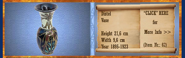 Nr.: 62, On offer decorative pottery of Distel