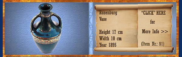 Nr.: 91, On offer decorative pottery of Rozenburg